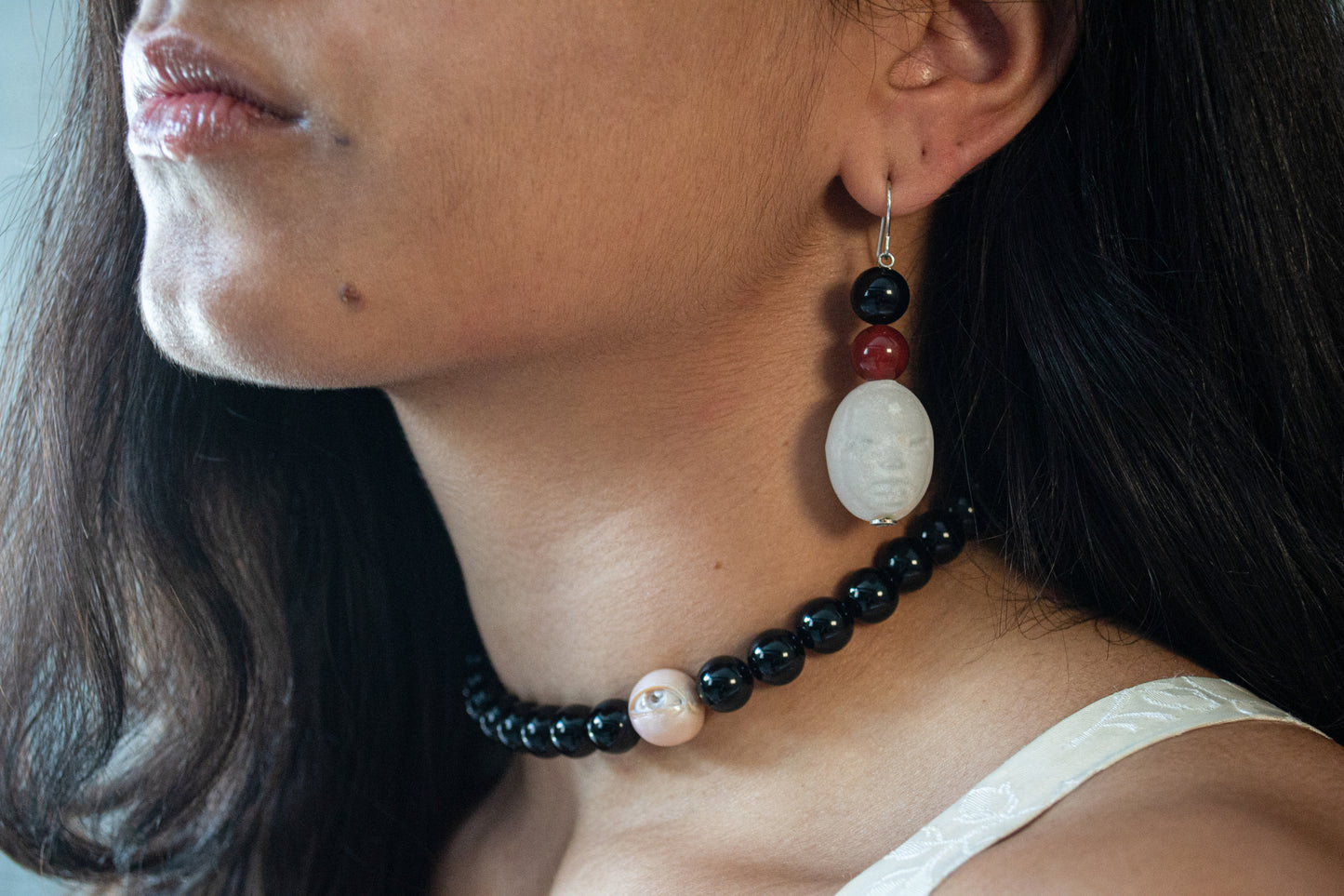 Face Statement-Earring "Vita"