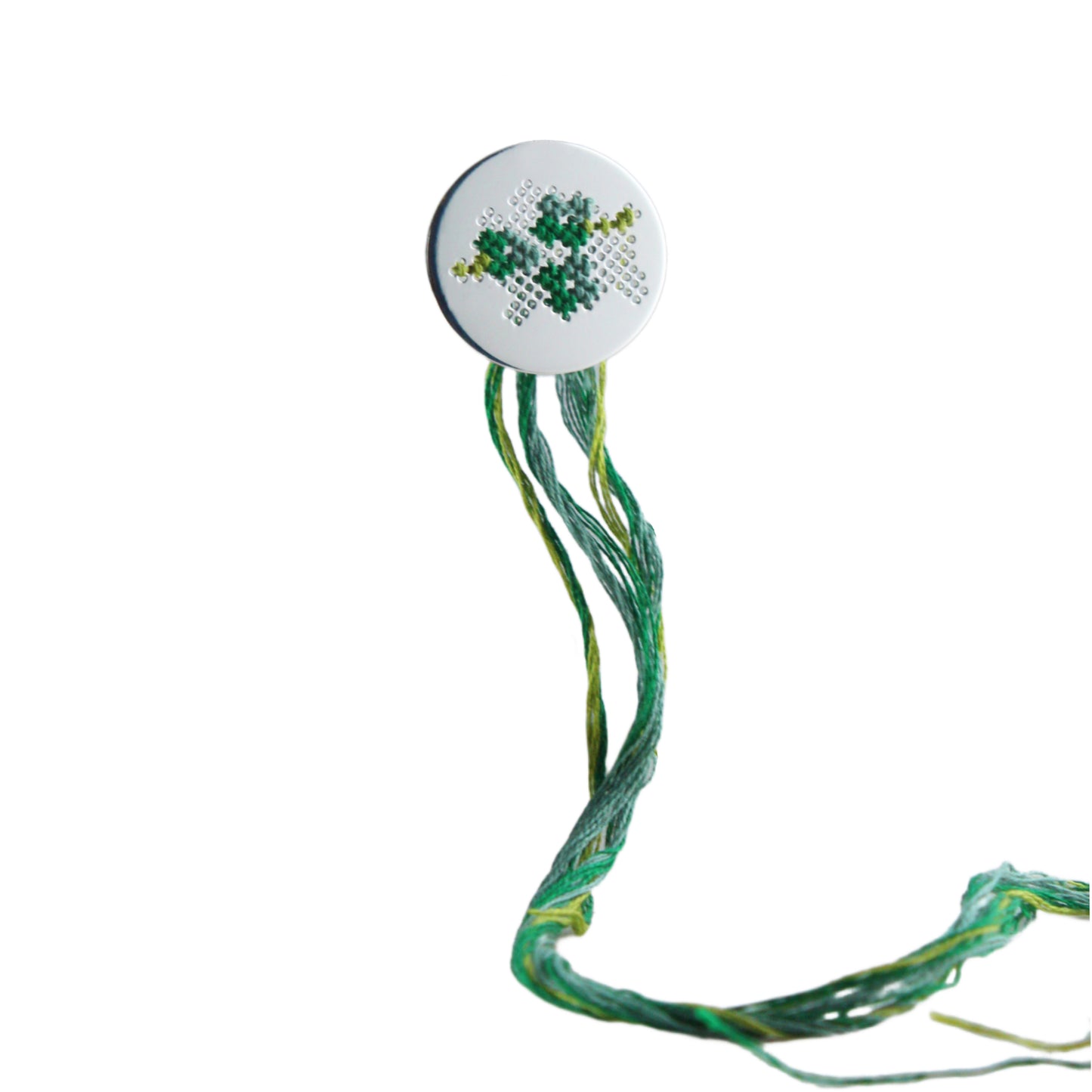 Coin Statement Earring "Terra"