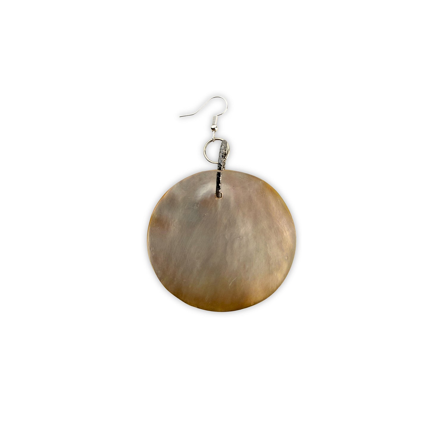 Nº 1853 Vessel - Siren’s Voyage Mother-of-Pearl Statement Earring