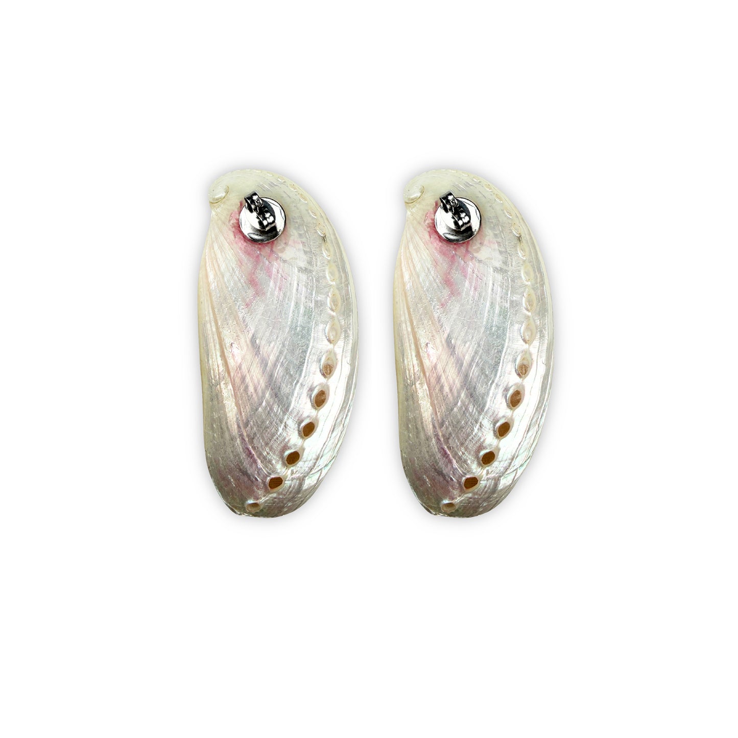 Siren's Gaze Abalone Earrings | Red