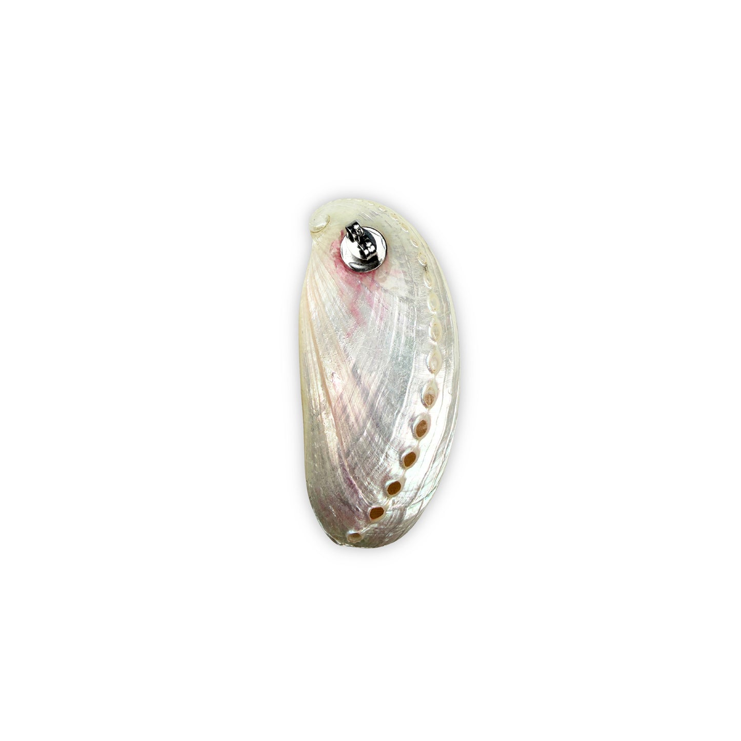 Siren's Gaze Abalone Statement Earring | Red